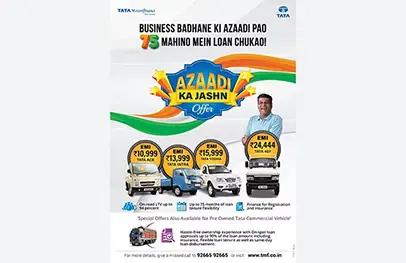 Tata Motors Finance celebrates Azaadi ka Amrit Mahotsav with 'Azaadi Ka Jashn' By Business Standard