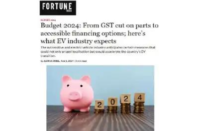 Budget 2024: From GST cut on parts to accessible financing options; here’s what EV industry expects
