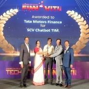 Banking-Frontiers- Finnoviti- Award- 2023- Award- for- SCV- Chatbot -TIM