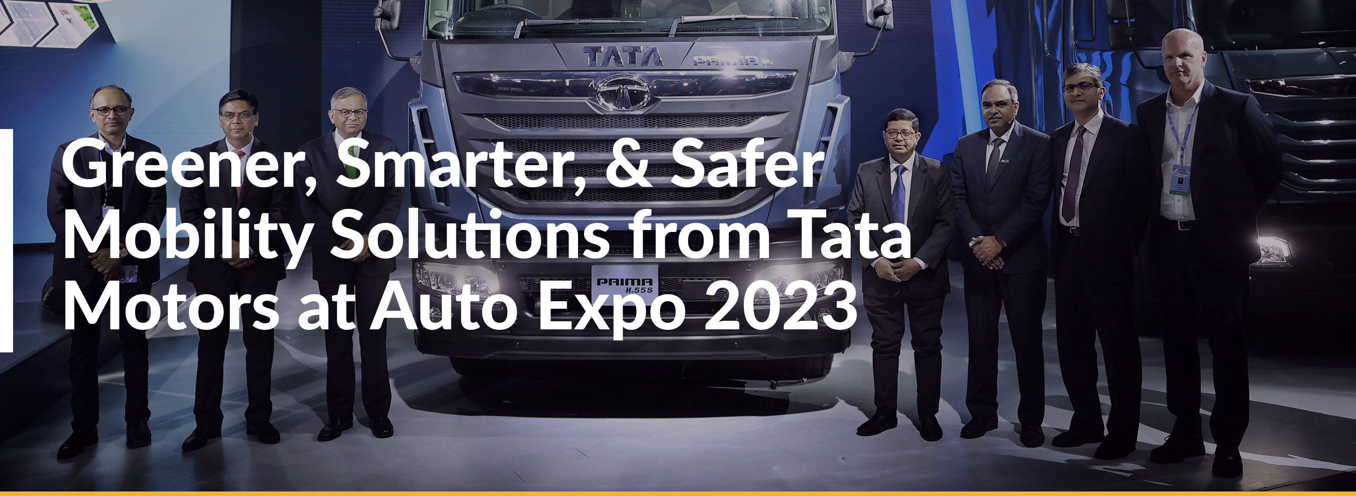 Greener, Smarter, and Safer Mobility Solutions from Tata Motors at Auto Expo 2023